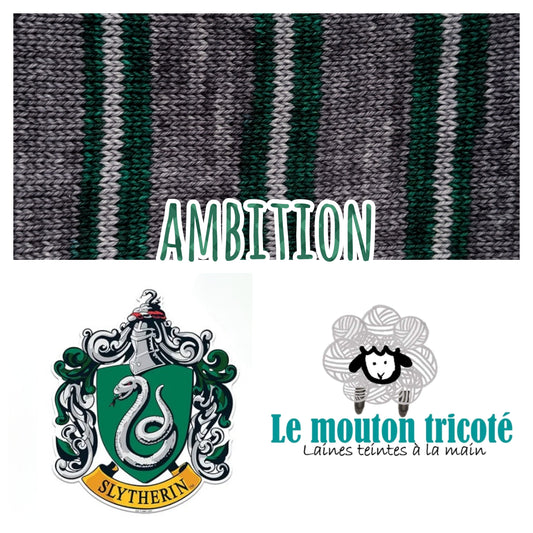 AMBITION | LAINE À RAYURES