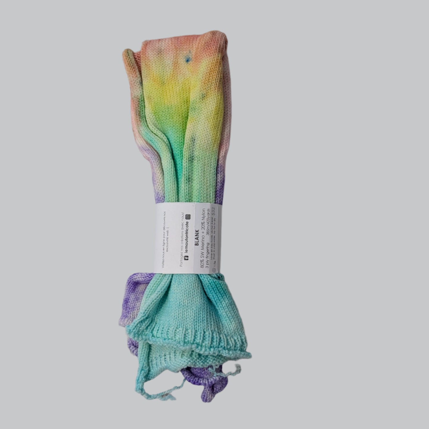 single knit| SOCK BLANK