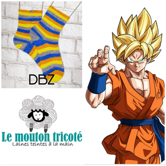 DBz | LAINE À RAYURES