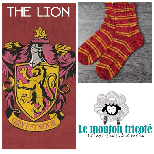 THE LION | LAINE À RAYURES