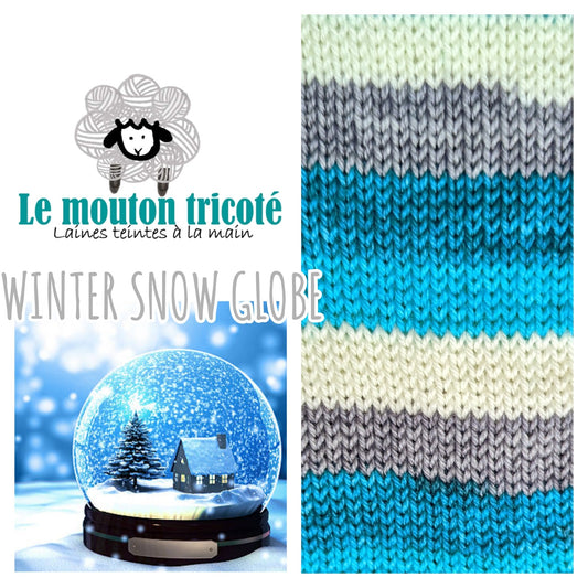 WINTER SNOW GLOBE | DYED TO ORDER