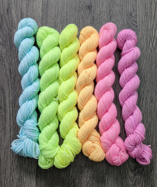 ARC-EN-CIEL NÉON #5 | ENSEMBLE DE MINIS