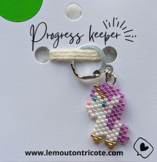 LICORNE MAUVE  | PROGRESS KEEPER