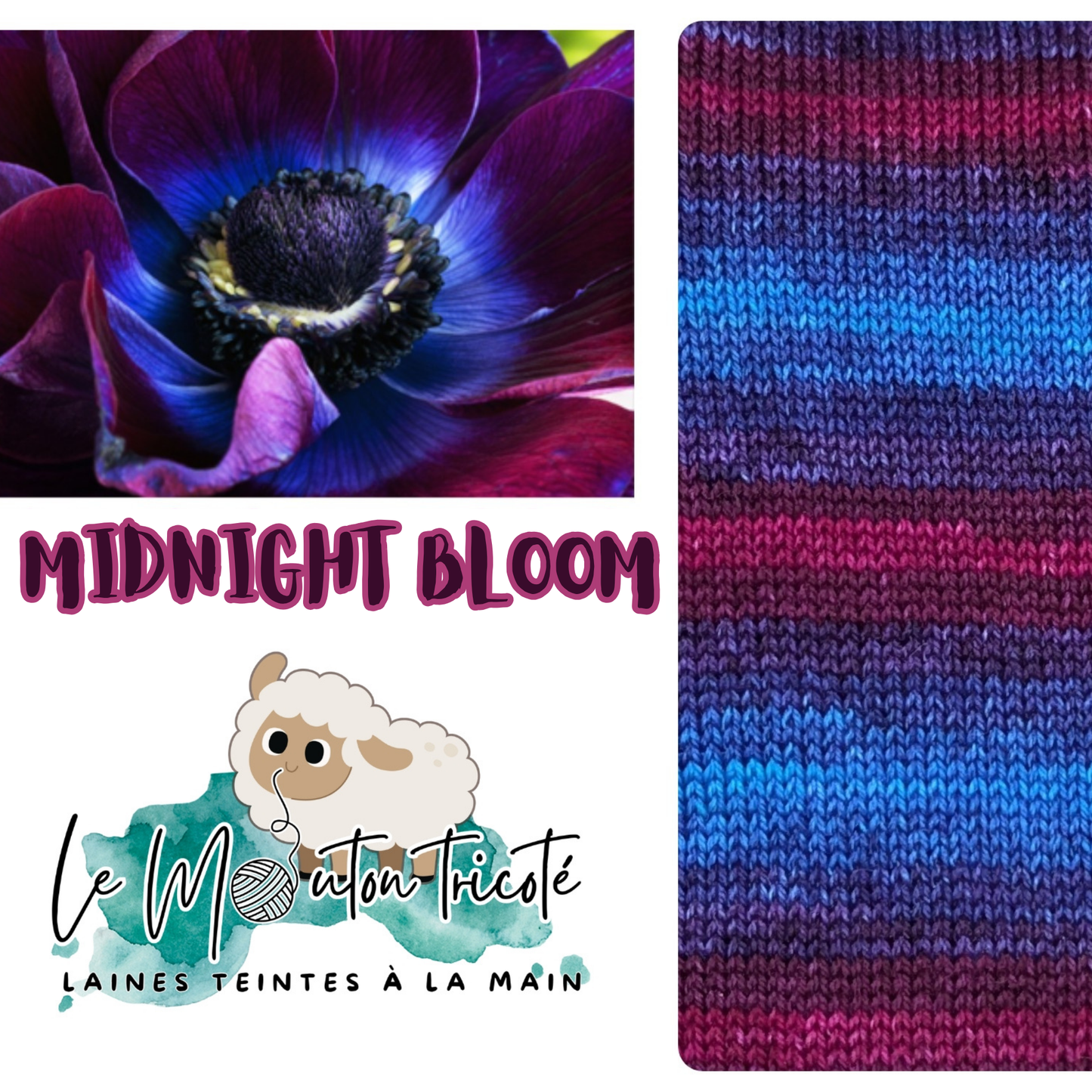 MIDNIGHT BLOOM | DYED TO ORDER