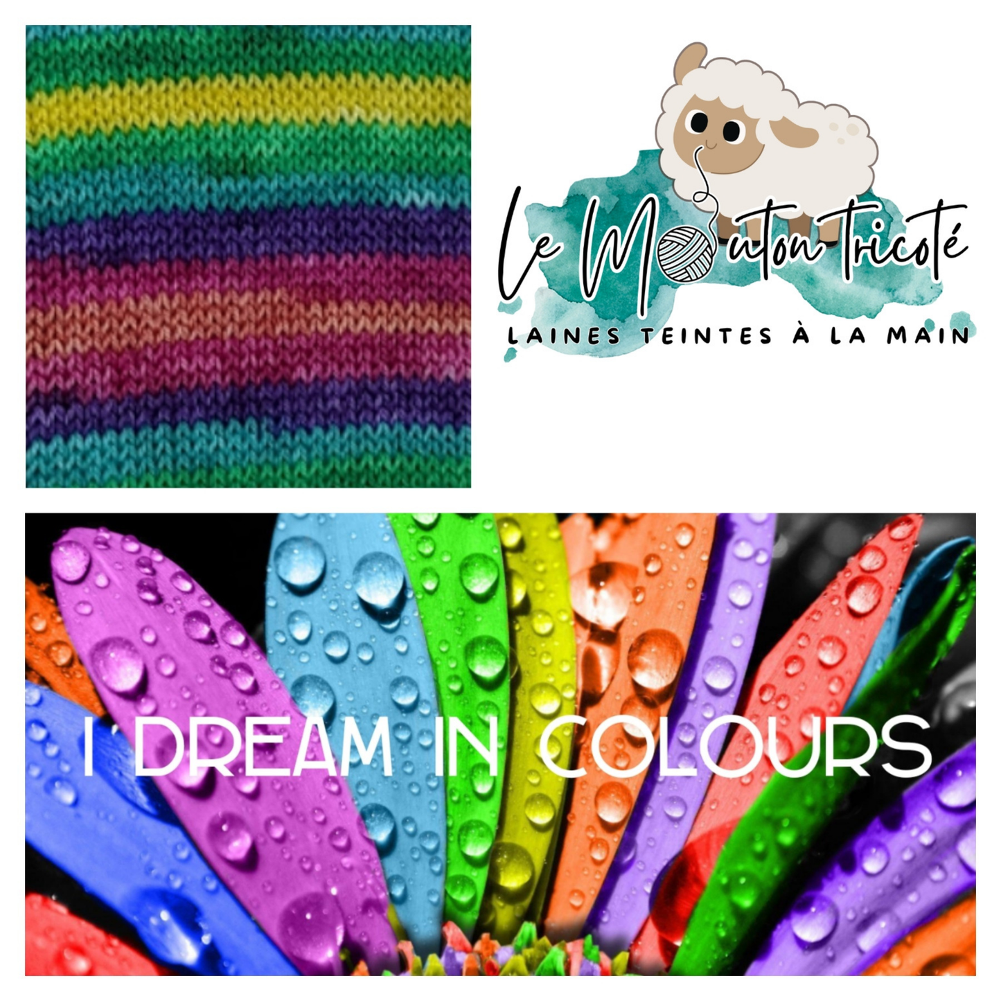I DREAM IN COLORS | DYED TO ORDER