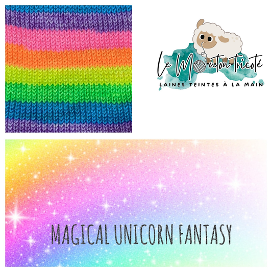 MAGICAL UNICORN FANTASY | DYED TO ORDER